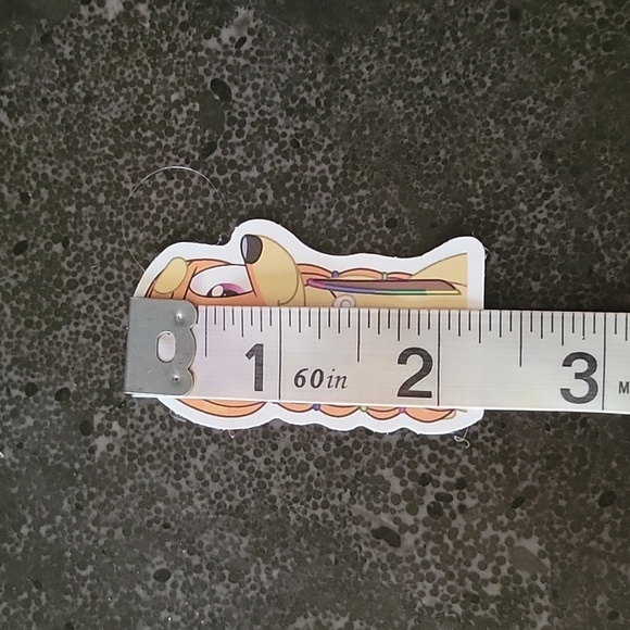 Bluey Indy Stylized Rainbow Sticker NEW - Picture 3 of 4